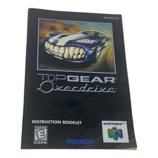 Top Gear Overdrive (Nintendo 64, 1998) Folheto de Instruções SOMENTE FRETE GRÁTIS comprar usado  Enviando para Brazil