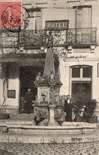 Cpa bourges fontaine d'occasion  Saint-Amans-Soult