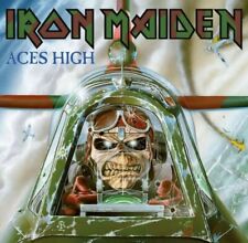 Bandeira de tapeçaria IRON MAIDEN Aces High BANNER ENORME 4X4 pés pôster tecido comprar usado  Enviando para Brazil