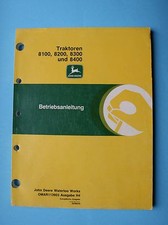 John deere betriebsanleitung gebraucht kaufen  Essen