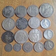 Lot pieces francaises d'occasion  Amiens-