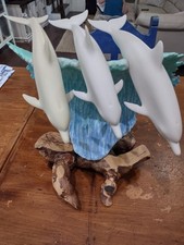 Dolphin pod figurine for sale  Freeport