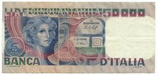 50000 lire errore usato  Pignataro Maggiore