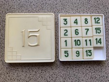 Jogo de lógica soviético quebra-cabeça de bolso "15" №3. Vintage URSS comprar usado  Enviando para Brazil