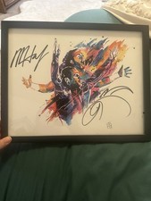 Wwe signed framed for sale  Baden