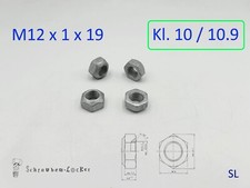 5st sicherungsmutter m12x1x19 gebraucht kaufen  Hattingen