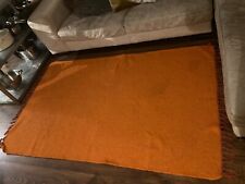 Rug orange cotton for sale  LYME REGIS