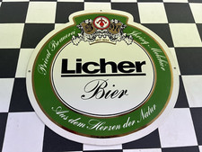 Licher bier emailschild gebraucht kaufen  Gaggenau