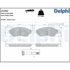 Delphi lp1992 bremsbelagsatz gebraucht kaufen  Heilbronn