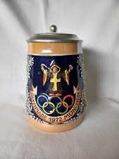 Bierkrug zinndeckel lympiade gebraucht kaufen  Winsen (Aller)
