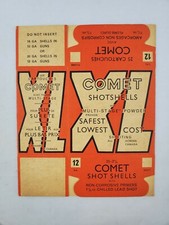 Vintage comet shotshells for sale  Naugatuck