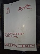 Jensen healey workshop for sale  LUTON