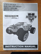 Usado, Monstertruck HIMOTO 2101 - Anleitung (s/w) comprar usado  Enviando para Brazil