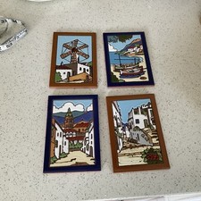Four wall tiles for sale  LEICESTER