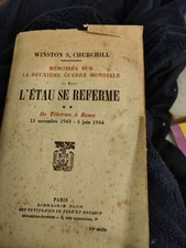 Livre ancien churchill d'occasion  Lambersart