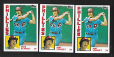 1984 TOPPS # 700 MIKE SCHMIDT (3 CÓPIAS ) BELOS CARTÕES comprar usado  Enviando para Brazil