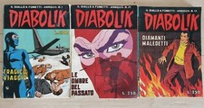 Lotto diabolik anno usato  Italia
