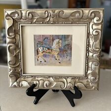 Original watercolor carousel for sale  Frankford