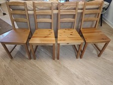 Wooden dinning chairs for sale  WOLVERHAMPTON