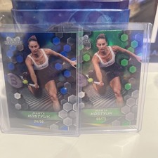 Tênis 2024 Topps grafite Marta Kostyuk azul e verde paralelo /50 e /75 comprar usado  Enviando para Brazil