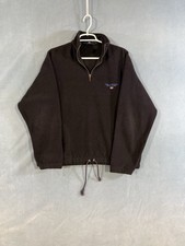 Polo Sport Ralph Lauren Quarter Zip Czarny polar Sweter Medium  na sprzedaż  Wysyłka do Poland