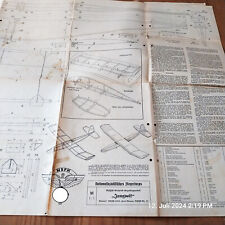 Modellbauplan segelflugzeug rh gebraucht kaufen  Deutschland