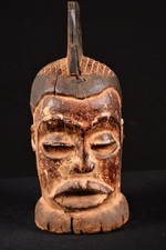 22032 Máscara De Casco Igbo Africana Antigua / Casco Nigeria comprar usado  Enviando para Brazil