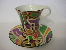 Caneca e pires "So French" Decor Du Galion coloridos gatos xícara (raros) comprar usado  Enviando para Brazil