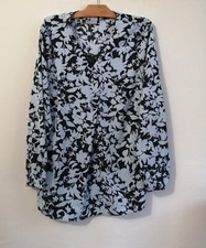 Blouse bleu noir d'occasion  Bourg-de-Thizy