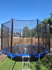 Round trampoline set for sale  NORWICH