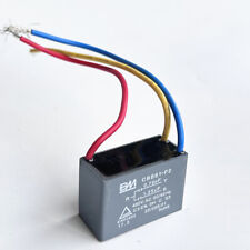 Capacitor de partida do ventilador do motor CBB61 3 fios, 0,75uf+1,25uf, 450V ± 5% 85 graus comprar usado  Enviando para Brazil