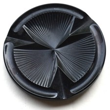 Botão de chifre grande pressionado e polido padrão geométrico 1-7/8” comprar usado  Enviando para Brazil