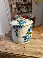 vintage roses tin for sale  LIVERPOOL