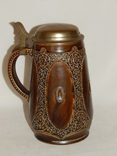 Bierkrug zinndeckel wick gebraucht kaufen  Bornich, Dahlheim, Kestert