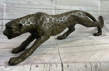 Contemporáneo Moderno Arte Abstractas Guepardo Jaguar Bronce Escultura Figura comprar usado  Enviando para Brazil