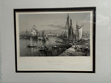 1873 steel engraving for sale  Raritan