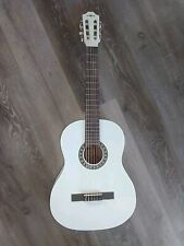 White classical guitar for sale  STAFFORD