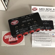 Área de desastre MIDI caixa 4 pedais efeito de interface comprar usado  Enviando para Brazil