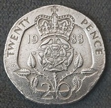 1983 20p twenty for sale  SOUTH MOLTON