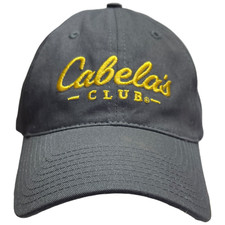 Chapéu/tampa de algodão Cabela's Club alça ajustável traseira RN#56835 verde pesca caçador, usado comprar usado  Enviando para Brazil