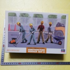 Terreno 1/35 Hasegawa Trabalhador da Construção Conjunto Um Trabalho de Pavimentação 4 Pessoas Engenheiro Civil comprar usado  Enviando para Brazil
