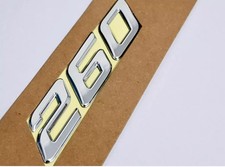 260 KW Badge Chrome HSV VY MALOO CLUBSPORT GTS SENATOR Mods., usado comprar usado  Enviando para Brazil