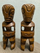 Lot sculptures tiki d'occasion  Pégomas
