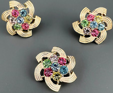 Vintage rhinestone earrings for sale  Lakeland