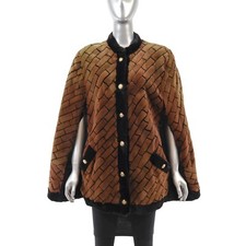Sheared mink cape for sale  Mc Lean