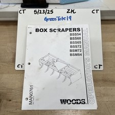 Woods box scrapers for sale  Berlin