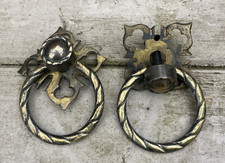 Pair antique brass for sale  BIGGLESWADE