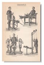 Usado, EXERCISE and FITNESS EQUIPMENT 1908 Original Vintage  Antique Print comprar usado Usado, EXERCISE and FITNESS EQUIPMENT 1908 Original Vintage  Antique Print comprar usado  Enviando para Brazil