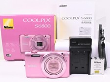 Câmera Digital Compacta Nikon Coolpix S6800 Rosa 16.0MP 12x com Caixa [Estado Perfeito] comprar usado  Enviando para Brazil