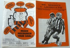 St. mirren arbroath for sale  NEATH
